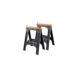 TOOD Set van 2 vouwbokken 60x10x80 cm maximale belasting 200 kg