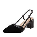 Sandalen Damen Sommer Damen Niedrige Blocka Satz Sandalen mit Weiches Fussbett Elegant Sommer Sandaletten Blockabsatz