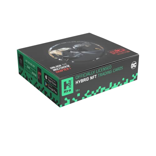 Image of DC Unlock The Multiverse 24-Pack Mega Booster Box - Hro Hybrid NFT Trading Cards, 168 Cards