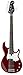 Yamaha BB235 BB-Series 5-String Bass Guitar, Rasberry Red