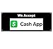 We Accept Payment App Banner 13 oz | Non-Fabric | Heavy-Duty Vinyl Single-Sided With Metal Grommets |