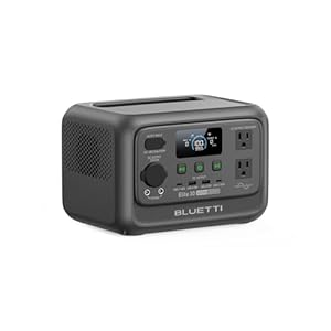 BLUETTI Elite 30 V2 Portable Power Station, 288Wh Solar Generator, 600W AC Outlets (Power Lifting 1500W), Fast Charging LiFePO4 Battery Backup for Camping, Road Trip, Outage (Solar Panel Optional)