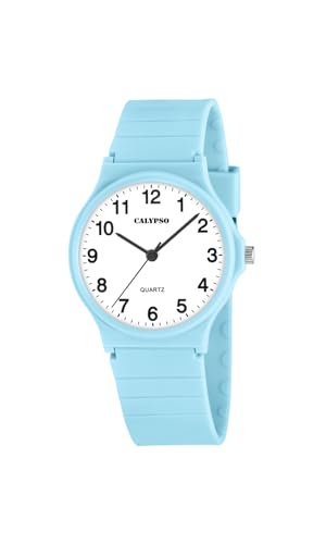 Montre Calypso Femme K5880/3 en Caoutchouc Bleu Sweet Time