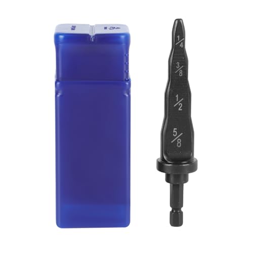 ULTECHNOVO Broca Eléctrica 4 1 para Expansión y Abocardado de Tubos de Cobre Herramienta Metálica Resistente al Calor Compatible Taladros para Hvac y Reparación de Mangueras