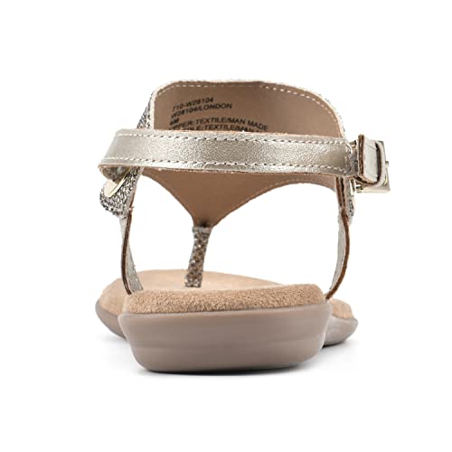 Image of WHITE MOUNTAIN Women's London Flat Sandal