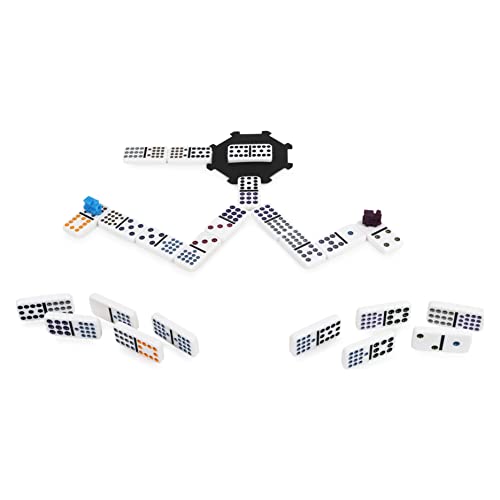 Double 12 Color Dot Dominoes In Collectors Tin (Styles Will Vary) #TOP4