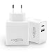 Produktbild ANSMANN 1001-0069 Intelligentes USB-Ladegerät 24 W mit einem USB und Type-C Port für Smartphone, Tablet und andere USB-Geräte