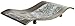 Creative Scents Schonwerk Centerpiece for Dining Room -Crackled Mosaic Design- Home Coffee Table Decor Decorations Centerpiece for Dining/Living Room- Best Wedding Gift (Silver)