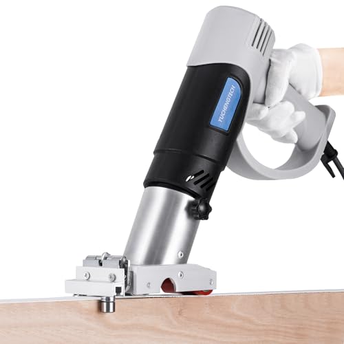 YUCHENGTECH Edge Bander Banding Machine Hot Air Edgebander Portable Edge Bander Banding Machine include Heat Gun and Track Guidance 110V