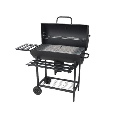 �o�[�x�L���[�R���� BBQ�R���� �Y ��^ ������ �X���[�J�[ �W�t�� ���� ���x�v �L�����v �A�E�g�h�A �� 4�l����10�l�p �Ă��� 40cm ���~���Y�g���[ �T�C�h�e�[�u�� �L���X�^�[�t�� �ړ� ���� �ē� �u���b�N (A)