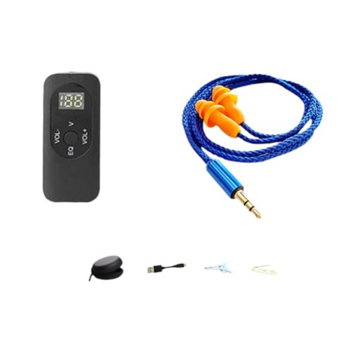 Qutsvosh Bouchons d'oreille Bluetooth avec récepteur pour suppression du bruit et environnements bruyants