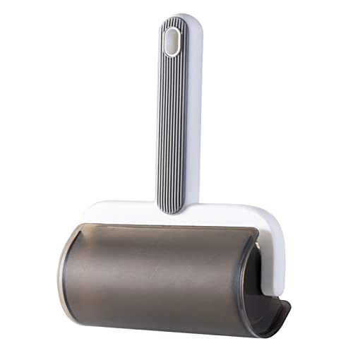 Rodillo Quita Pelusas Rodillos Quitapelusas Para Pelo De Mascotas Extra Pegajoso, Herramienta De Depilación Con Cubierta Antipolvo, Rodillos Adhesivos Portátiles Para Sala De Estar, Dormitorio Y Baño Cover