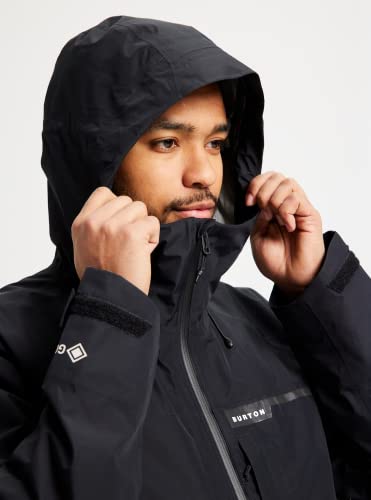 Burton Men's Standard Veridry Gore-Tex Rain Jacket, True Black, X-Large #TOP4