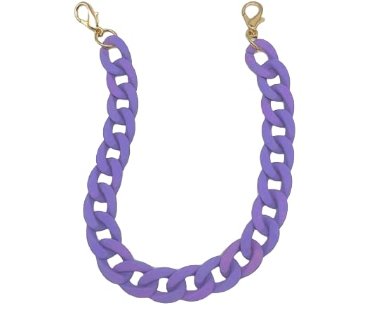 BARBUDDY Acrylic Sholder bag chain/resin Purse chain/acrylic bag chain/handbag Accesories/Replacement bracelet strap Multicolours (PURPLE) (B0CKXKPXH3) Amazon Price History, Amazon Price Tracker