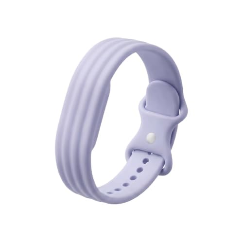Image of Premium Silicone Band Compatible with Google Fitbit air, Removable Soft Belts for Fitbit air Wristband, Smartwatch Band for Men & Women (Lilac)