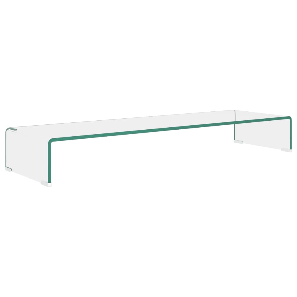 scaffale trasparente per tv 100 x 30 x 13 cm
