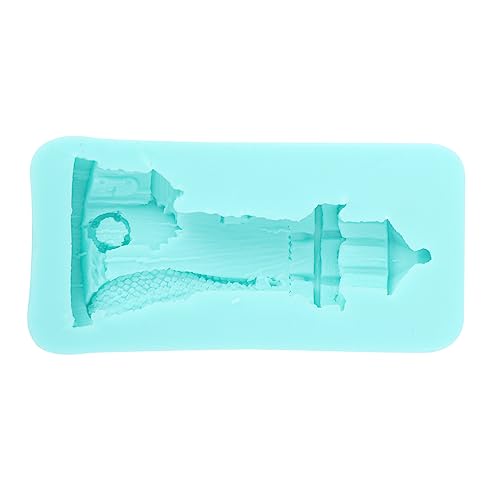 BESTonZON Stampo Silicone Forma di Faro per Torte e Dessert per Decorazioni e Dolci Facile da Usare e Realizzato Silicone di Alta qualità per Biscotti e Cupcake