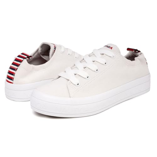 Image of Nautica Women Fashion Sneaker Lace-Up Tennis Casual Shoes for Ladies