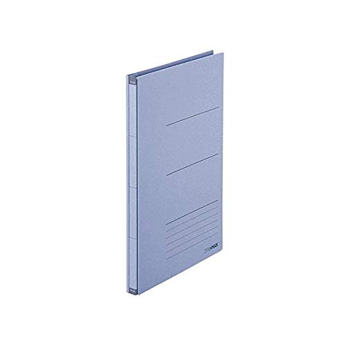 Plus Japan, platzsparende Zero Max Ordner, A4, ausziehbar bis 10 cm, blau, 5 Stück.
