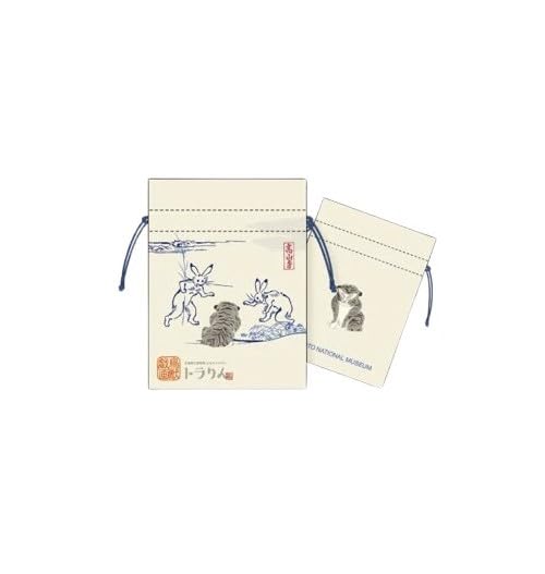 ???????(Marimocraft) Choju-Giga x Torarin Bean Drawstring Beige