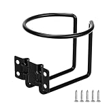 Povtii Boat Ring Cup Holder, Wall & Rail Mounted Stainless Steel Cup Drink Holders, Rustproof Ringlike Drink Holders Adapted Various Cups for Yacht Truck Home, Car Accessories (1 PCS)