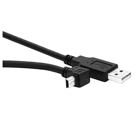 Premiumsladdkabel USB 2.0 A-B Mini 5-stifts vinklad 1,8 m