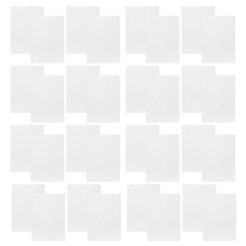 Papier autocollant blanc A4 adhésif puissant imperméable pour étiquettes maison