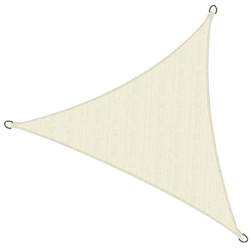 Sol Royal SolVision HS9 Vela de Sombra Toldo Parasol 700x500x500 cm HDPE Transpirable Crema protección UV