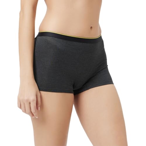 Image of Bummer Women's Solid Micro Modal Boyshorts Panties | Soft & Breathable Underwear | Combo Pack of 2