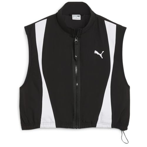 PUMA Yellow Dare To gilet coupe-vent femme taille XS jaune