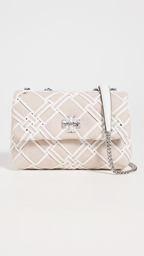 Tory Burch Women's Kira Woven Canvas Small Convertible Shoulder Bag2