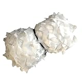 Filet de camouflage militaire renforcé en tissu Upla blanc 3 x 4 m, idéal pour la décoration de Noël et une utilisation tactique.