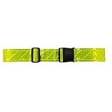 Stuart Promotional Products Lime Yellow, Reflective, Safety, Belt. Perfect for Running, Walking,...