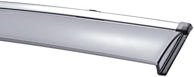 WellVisors Window Visors Wind Deflectors Compatible with Lexus 2015-2021 NX200T NX300 with Chrome Trim Rain Guards 3-847LX019