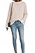 Disamer Womens Sweaters Fall Clothes Fashion 2026 Cowboy Chic Knit Cozy Sweater School Teacher Outfits Long Sleeve Pullover,Pure Apricot,Small
