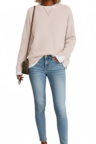 Disamer Womens Sweaters Fall Clothes Fashion 2025 Cowboy Chic Knit Cozy Sweater School Teacher Outfits Long Sleeve Pullover2