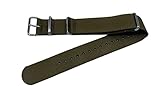 CORREA RELOJ UNISEX NATO UNIVERSAL 20 MM . ACERO INOXIDABLE Y NYLON