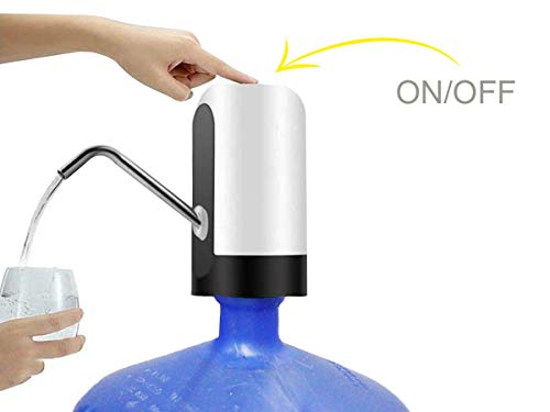 Kit c/5 Bomba Elétrica P Garrafão Galão Água Recarregável