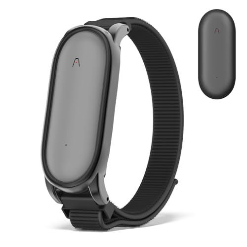 Nimuw �ʋC���i�C�����X�g���b�`���X�g�o���h Plaud NotePin & Plaud NotePin S(2025)�Ή� �ʃt�@�X�i�[����(�u���b�N)