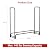 Kiarixo 4.3FT Outdoor Firewood Rack with Cover, 1/4 Cord of Firewood, Heavy Duty Firewood Holder & 600D Oxford Waterproof Cover for Outdoor Indoor Fireplace, Patio, Log Storage Rack for Firewood