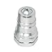 Summit Hydraulics 1” Agricultural Hydraulic Quick Connect Pioneer Style Coupler Set, ISO 5675, 1” NPT Thread