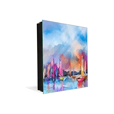 Concept Crystal Key Cabinet and Magnetic Board Cover