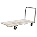 Akro-Mils RPT24485J5G6GY 24-Inch by 48-Inch Industrial Grade Hard Wood Platform Truck with Open Handle and 6-Inch Polyurethane Casters with 2400-Pound capacity