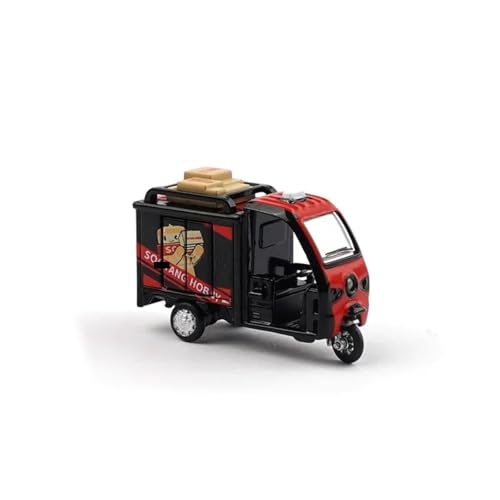 Modelo Miniatura Vehículo Tang Express 1/64 Rojo miniatura 7
