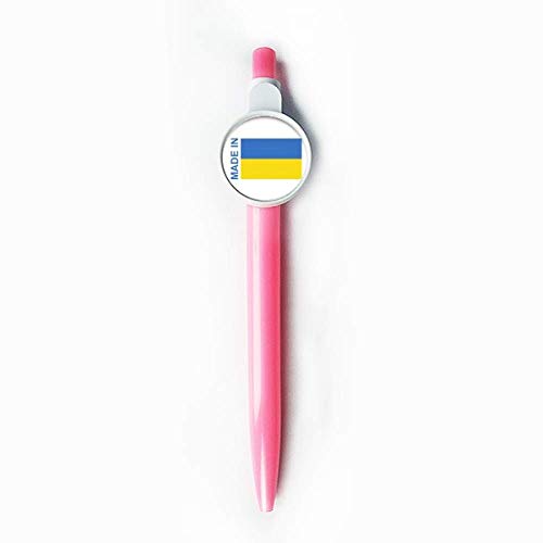 Stylo à bille rétractable Made In Ukraine Country Love bleu pour écriture