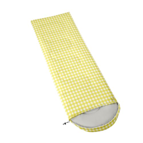 Feelyou Farmhouse Plaid Kids Bolsa de Dormir Camping Bolsa de Dormir impermeable portátil para clima frío y cálido miniatura 4