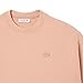 Lacoste Women's Back Print Oversized Sweatshirt, Latte, 10