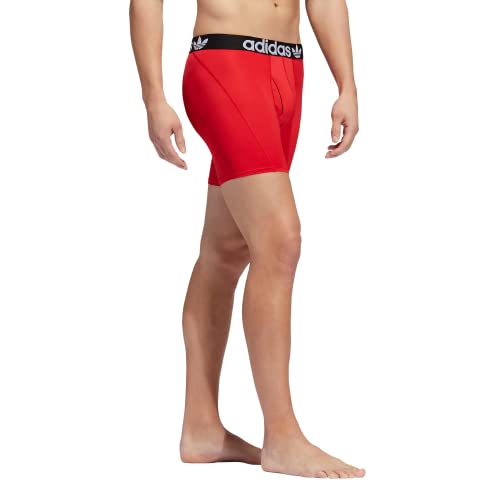 adidas Originals Men's Trefoil Athletic Comfort Fit Boxer Brief Underwear (2-Pack)4