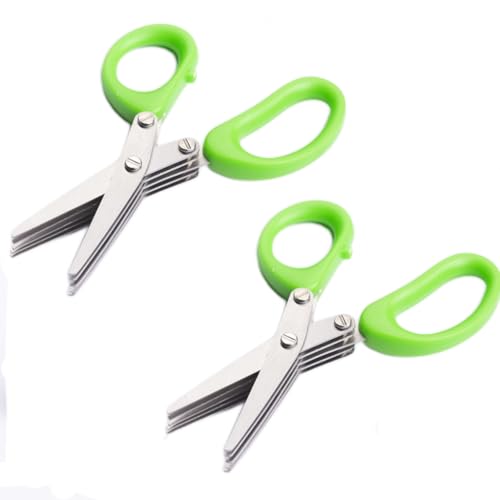 Tijeras de Cocina, Tijeras para Hierbas de Cocina, Tijeras para Ensalada, Tijeras Multipiezas
