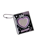 Portable, ce porte-photo miniature en PVC permet de ranger en toute sécurité des cartes, des objets de collection de célébrités et des instantanés dans des pochettes de protection transparentes tout en les rangeant dans des sacs à main ou des sacs